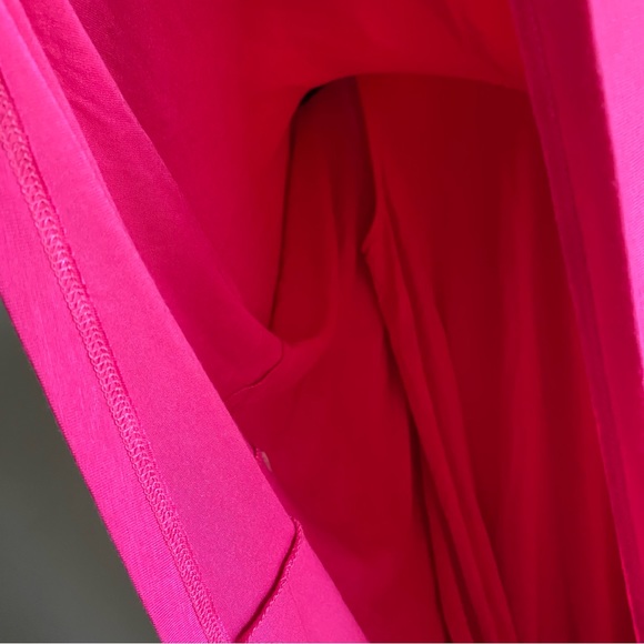 Soft Surroundings Petites Indeevar Tunic in fuschia purple size petite medium - Picture 3 of 7